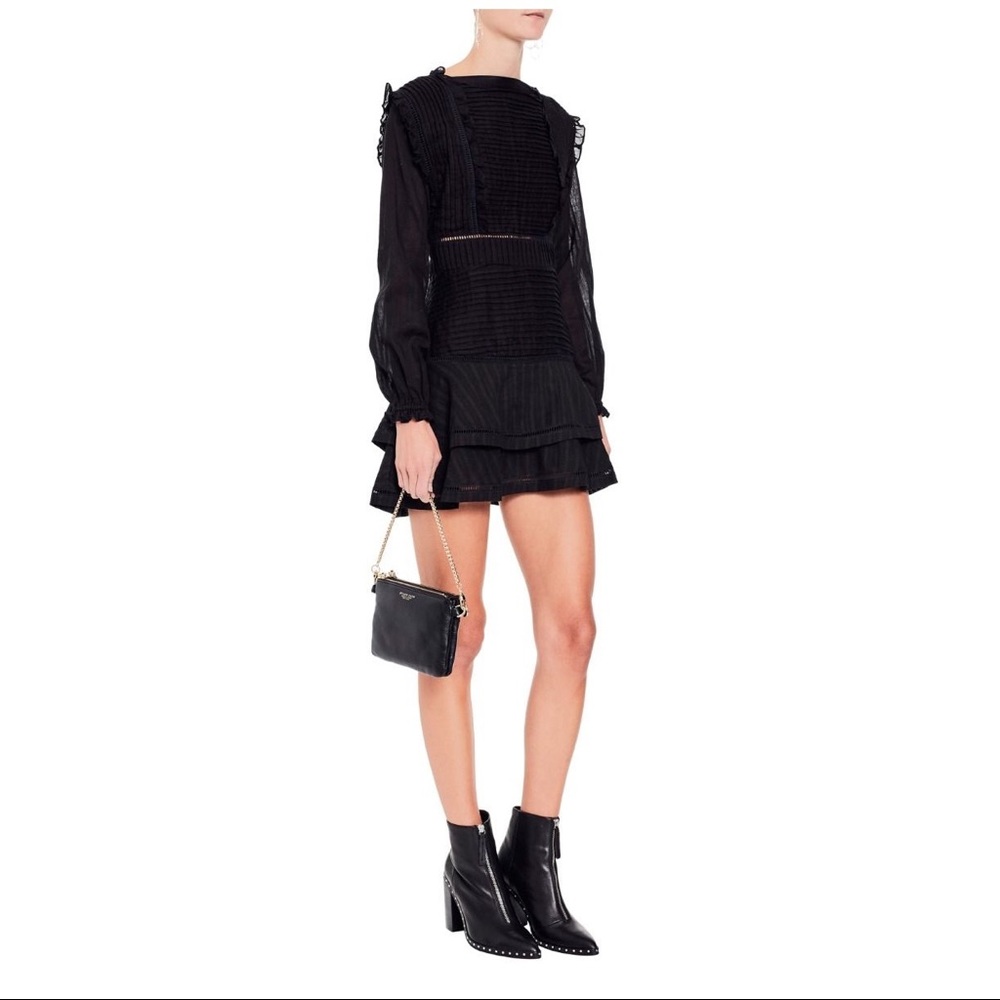 Sir the label -ciel detailed long sleeve mini